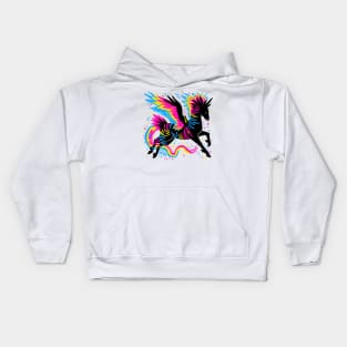 Pan Pride Alicorn Kids Hoodie